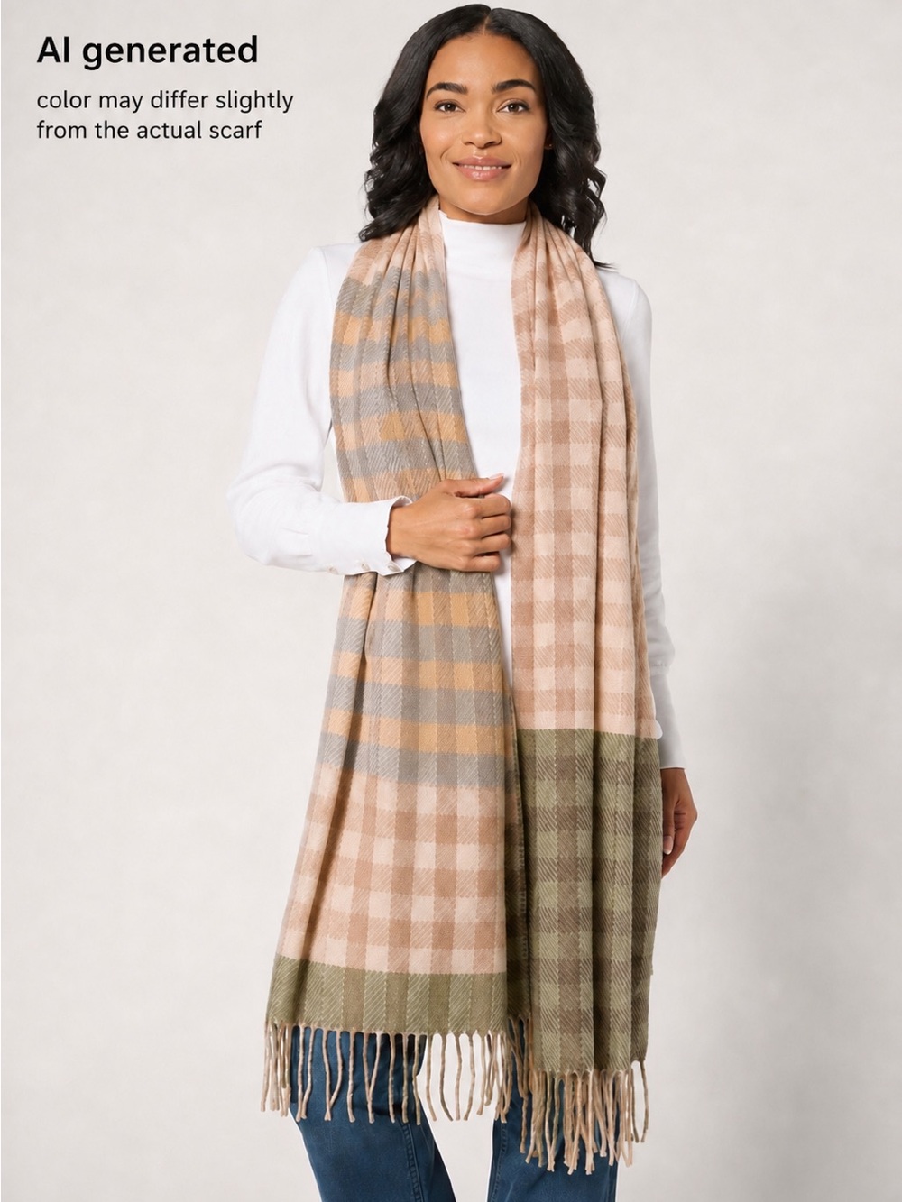 Belle Kim Gravel Scarf